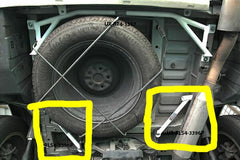 Rear Side Bars (RS4-3396P)